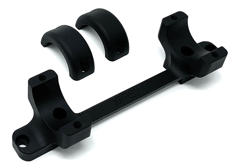 DNZ Game Reaper 1in Medium Black 1PC Scope Mount f/Winchester XPR LA XPRL1M - View 2