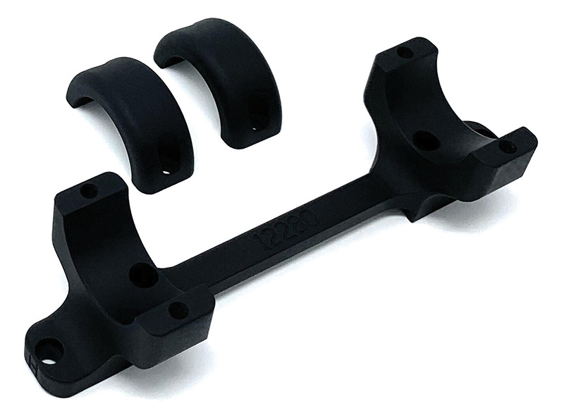 DNZ Game Reaper 1" High Black Fits Ruger American Centerfire Short Actn - View 2