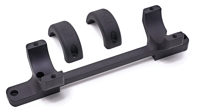 DNZ Products 32734T Remington 700 34mm High Matte Scope Mount Black - View 2