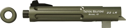 Tactical Solutions Trail-Lite 5.5in Browning Buck Mark Barrel OD Green - View 2