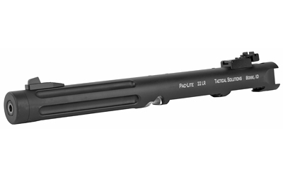 Tactical Solutions Pac-Lite IV 22 LR 6 in Matte Black, Threaded, Fluted - View 3