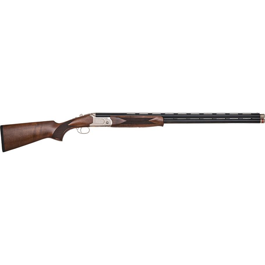 Mossberg Gold Reserve 12 Gauge Over & Under Shotgun - 30" Barrel, Polished Silver Finish - View 2