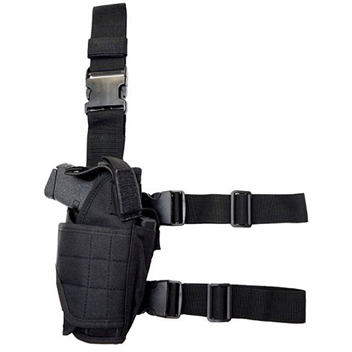 SCHRECK WHOLESALE INC CACTUS JACK TACTICAL DROP LEG HOLSTER BLACK - View 2