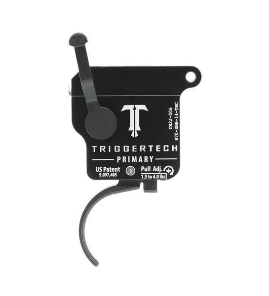 TriggerTech R70SBB14TBC Remington 700 Curved Trigger 1.5-4 lbs Black - View 2