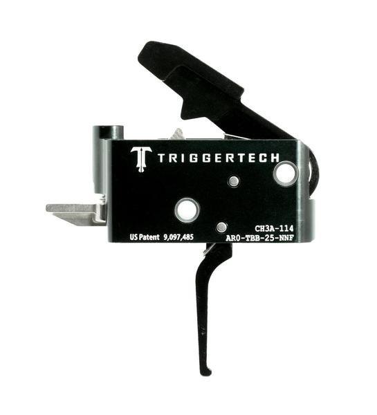 TriggerTech AROTBB25NNF AR-15 Flat Trigger 2.5-5 lbs Adjustable Black - View 2