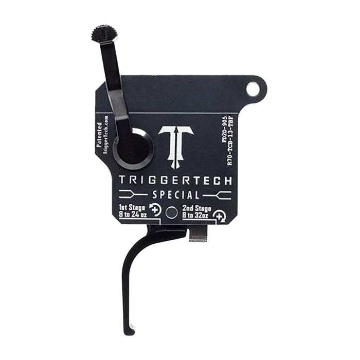 TriggerTech R70TCB13TBF Two-Stage Flat Trigger 1-3.5 lbs Black Remington 700 - View 2