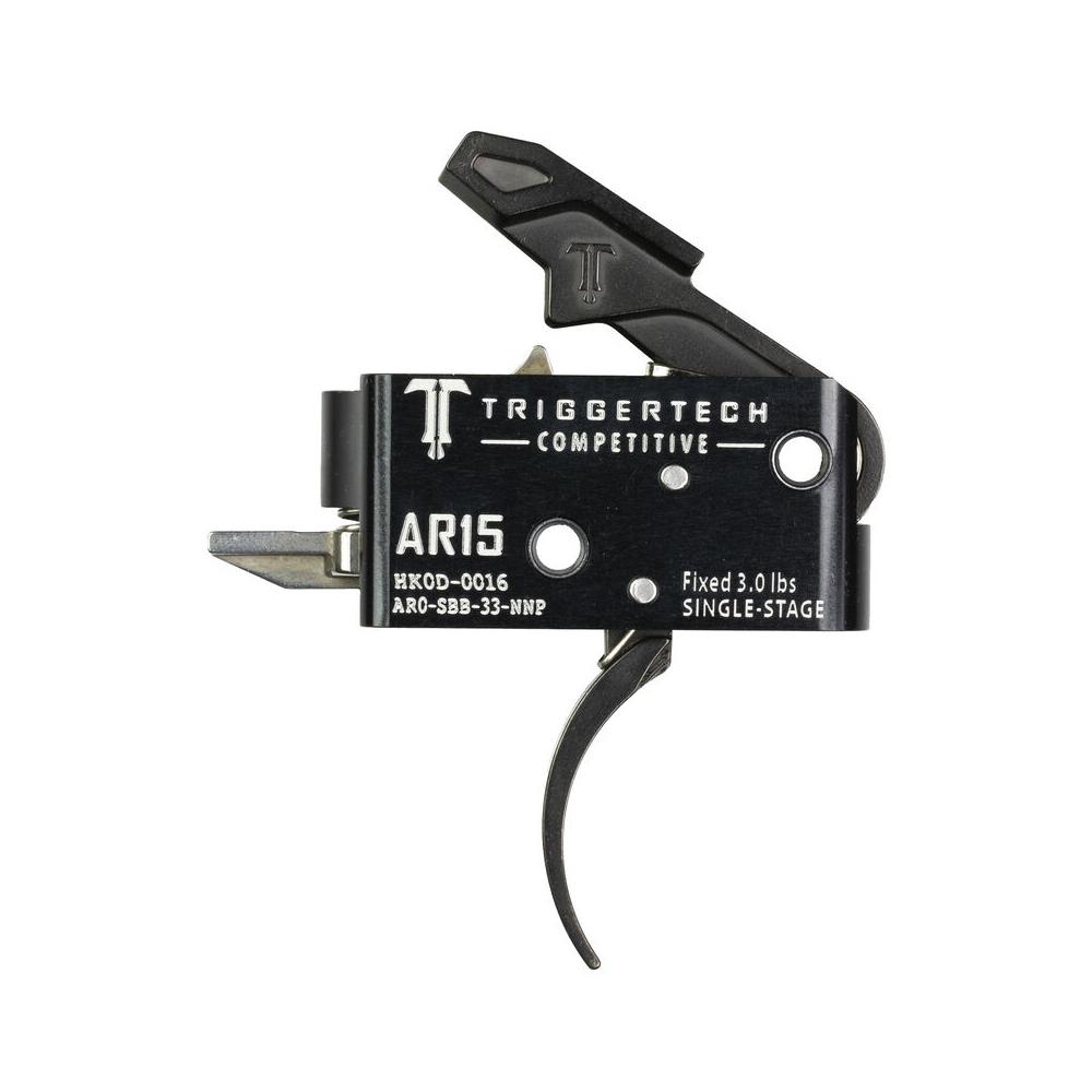 Triggertech Ar0sbb33nnp Competitive PRO Curved Single-Stage 3 LBS Fixed FOR - View 2