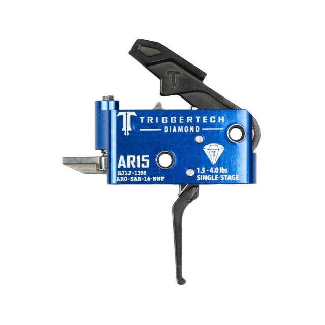 TriggerTech AR0SAB14NNF Diamond Flat AR-15 Trigger 1.5-4 lbs Adjustable - View 2