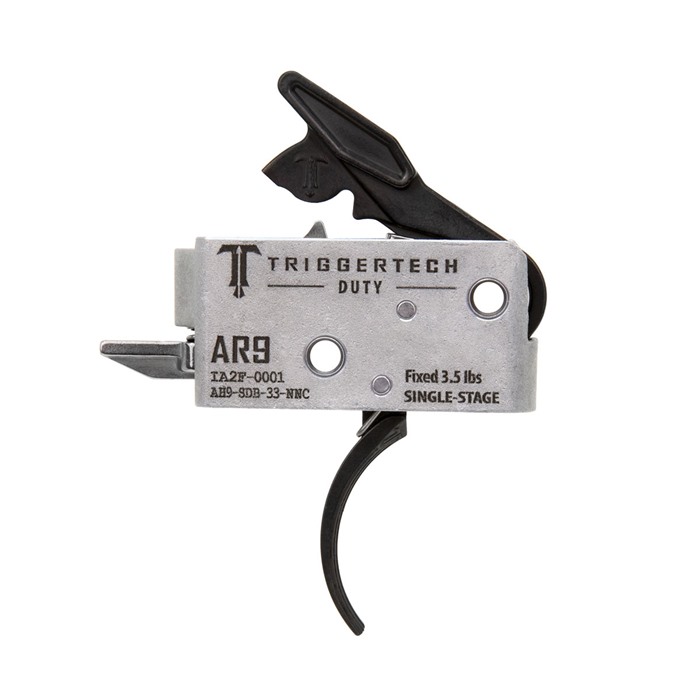TriggerTech AH9SDB33NNC AR-9 Duty Curved Trigger 3.5 lbs Single-Stage - View 2