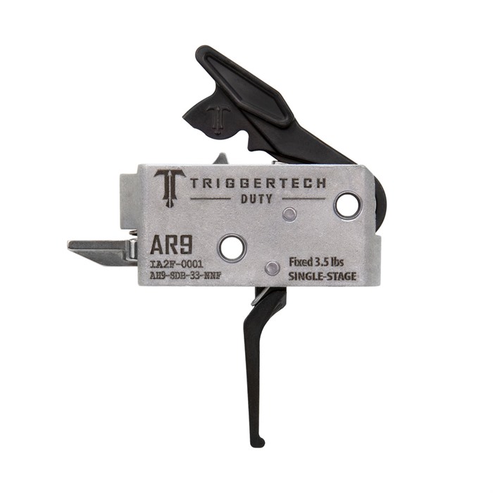TriggerTech Duty Flat Trigger Single-Stage 3.5 lbs Draw Weight AR-9 - View 2