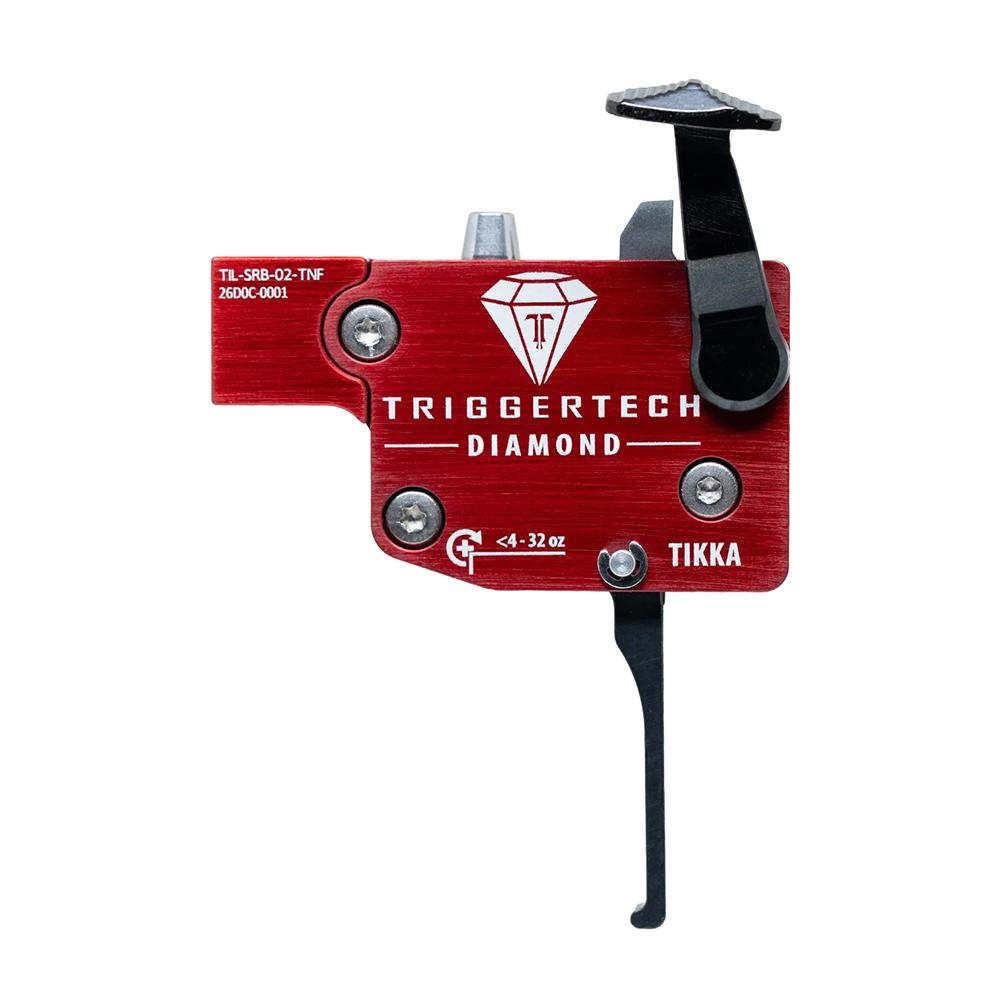 TriggerTech Diamond Trigger Fits Tikka T3/T3x/T1x Straight Flat Lever - View 2