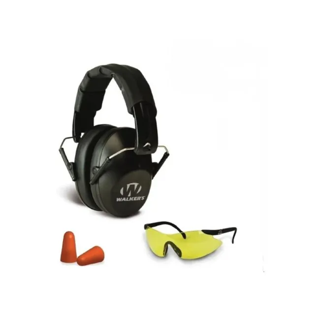 Walker's GWPFPM1GFP Pro Low Profile Passive Muff Kit 31dB Orange - View 2