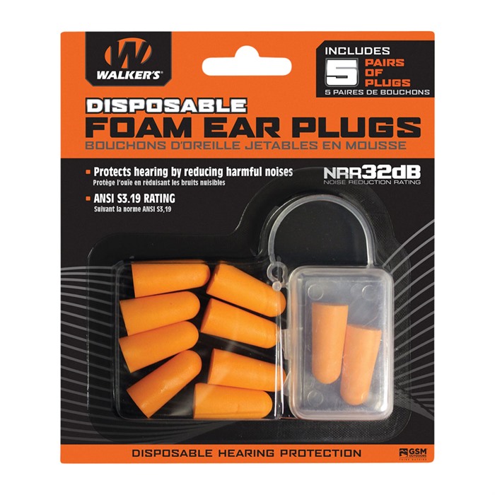 Walkers Foam Ear Plugs 10 pk. - View 2