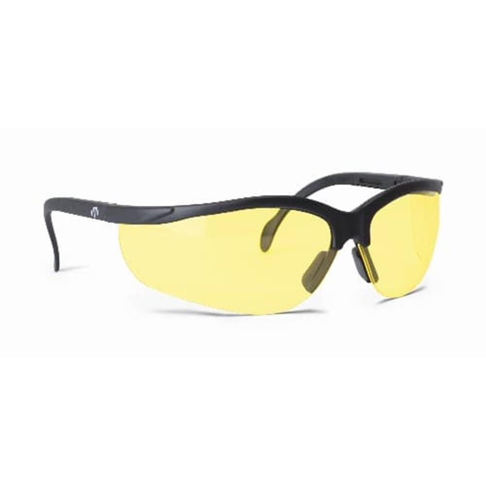 Walker's Sport Shooting Glasses Black with Yellow Lens - View 2