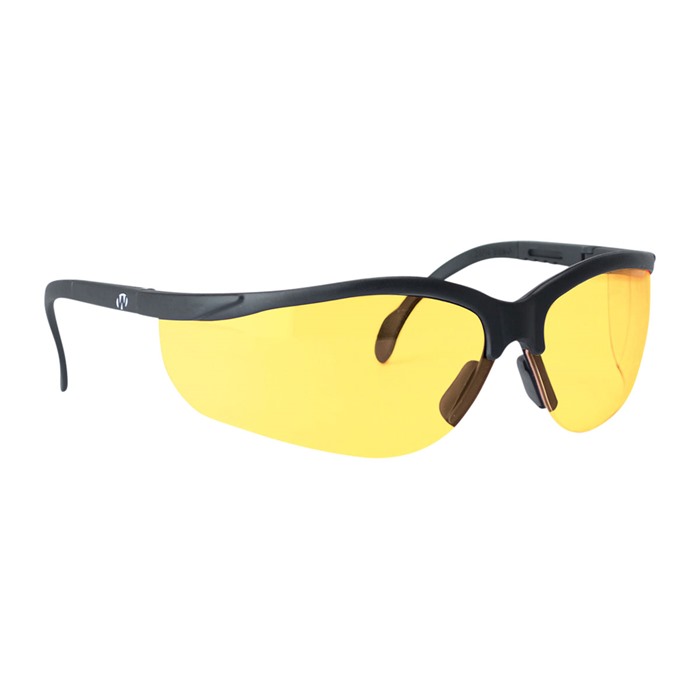 Walker's GWPAMBLSG Sport Glasses Adult Amber Lens Polycarbonate Black Frame - View 2