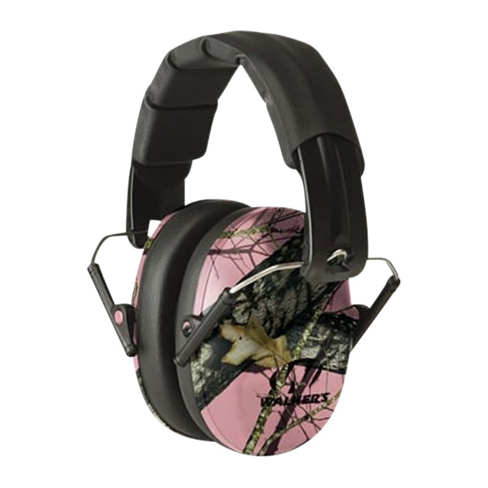 Walker's GWPFPM1PKMO Pro Low Profile Passive Muff 22 dB Mossy Oak Pink - View 2