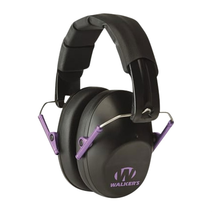 Walkers Game Ear / GSM Outdoors GWPFPM1BKPU PROLOW FLD MUFF PUR - View 2