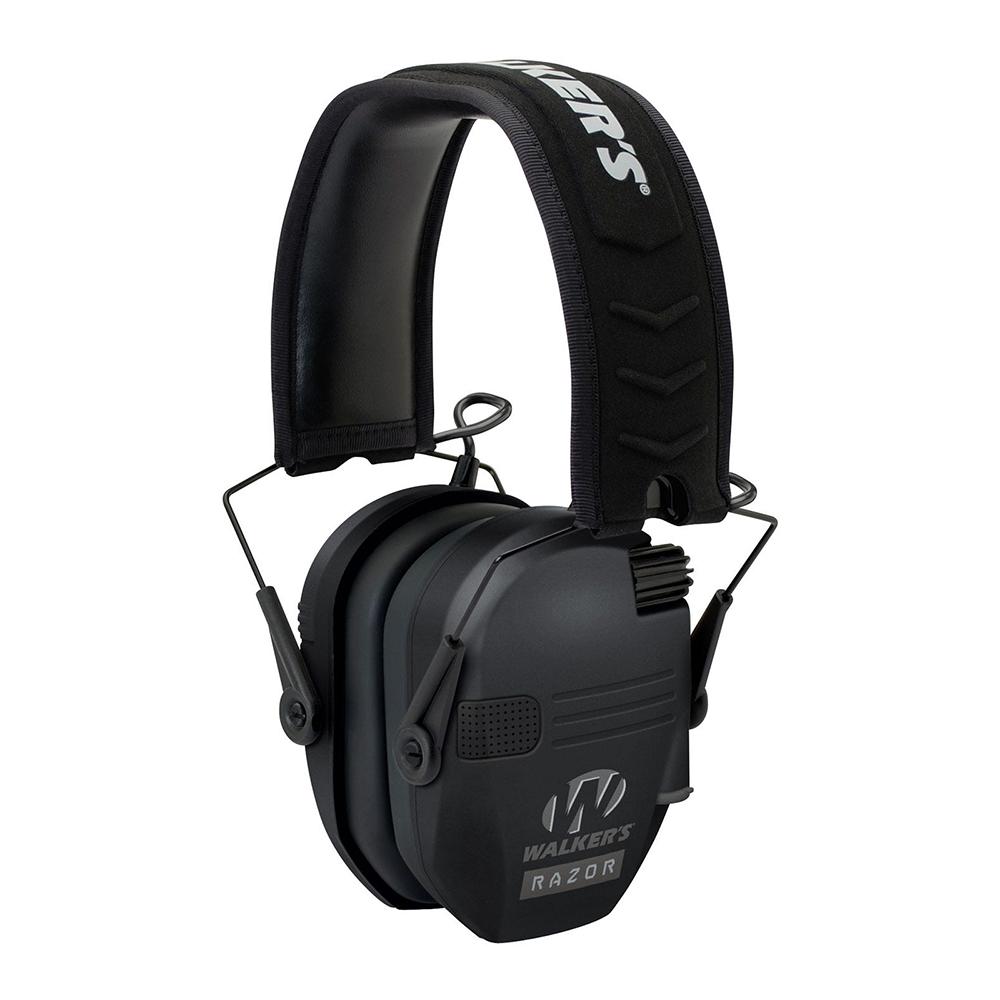 Walkers Game Ear / GSM Outdoors Razor Slim Electronic Muff - Black - View 2