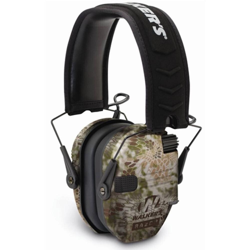Walkers Razor Slim Shooter Folding Electronic Ear Muffs 23 dB NRR Kryptek - View 2