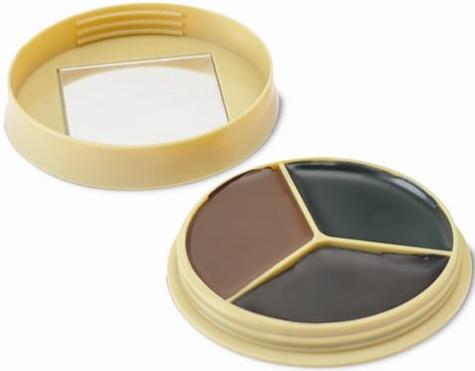 HME CMOFP3 Camo Face Paint Kit Black/Brown/Dark Green - View 2