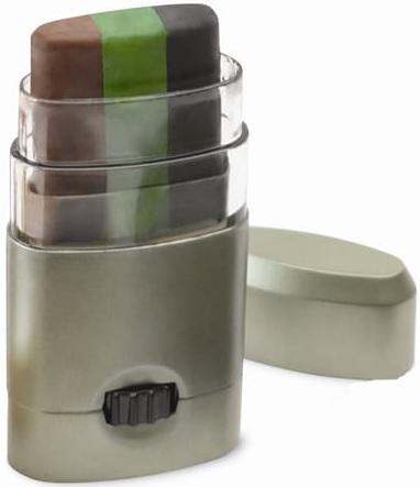 HME 3 Color Camo Face Paint Stick - Mess Free Application - View 2