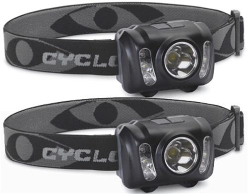Cyclops CYCHL2102PK Headlamp 210 Lumens White Red-Green-White LED Bulb ... - View 2