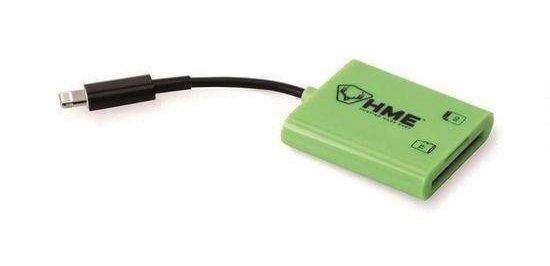 HME Products SD Card Reader for iOS - Green - View 2