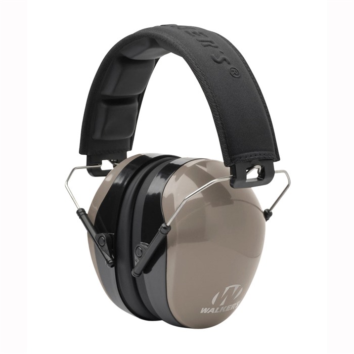 Walkers Game Ear Passive Earmuff Padded Headband Folding Flat Dark Earth - View 2
