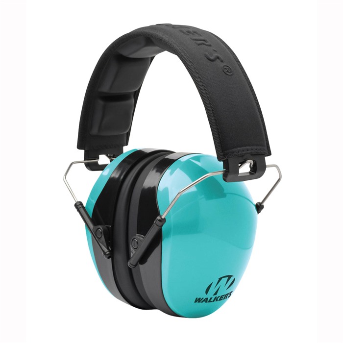 Walkers Dual Color PSV Muff Aqua Blue 3.75 Contoured Ear Cup - View 2