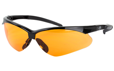 Walker's GWPSGLAMB Sport Glasses Crosshair Adult Amber Lens Polycarbonate Black Frame - View 3