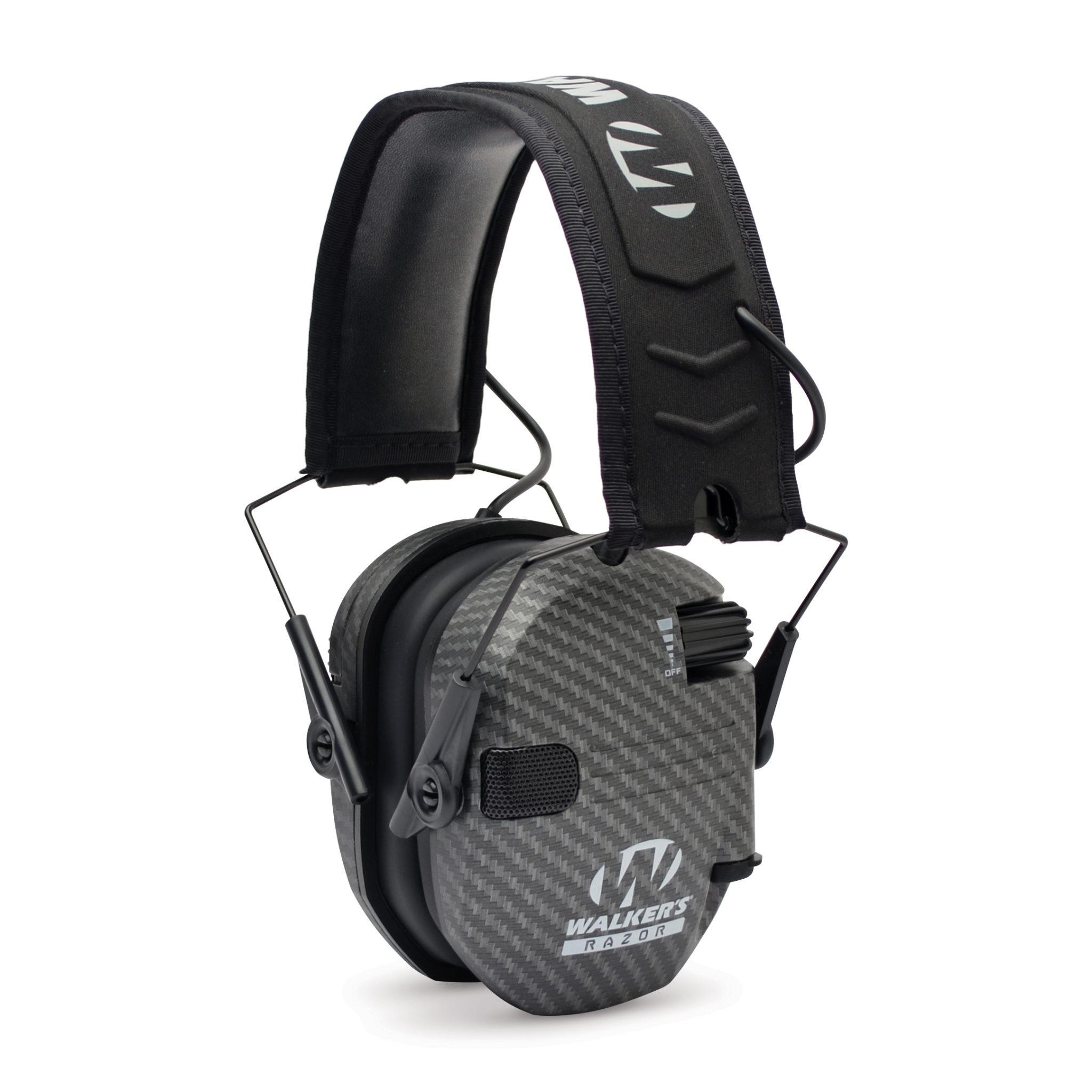 Walkers Razor Slim Shooter Folding Electronic Ear Muff 23 dB NRR Carbon - View 2