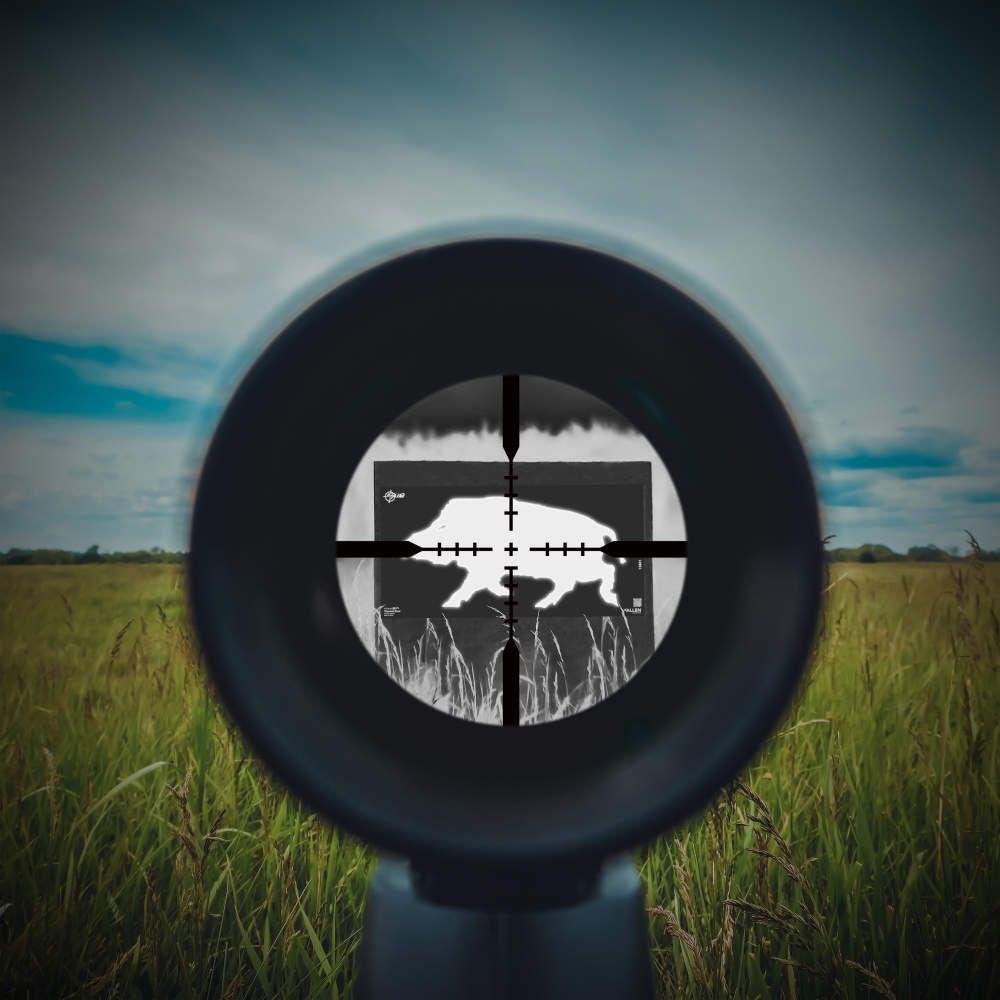 Allen 15801 EZ-Aim Thermal ID Boar Paper Target 24"x12" Black/Gray - View 2