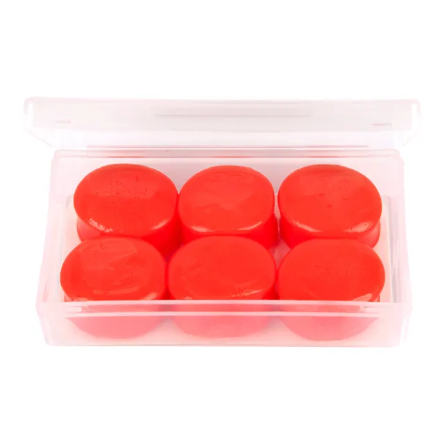 Allen Company 4123 Ultrax Silicone Putty 22 dB Orange 3 Pair - View 2