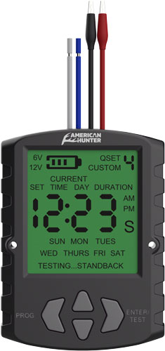 American Hunter AHUTM Universal Digital Timer 6/12V, 1-30 Sec Feed Rate - View 2
