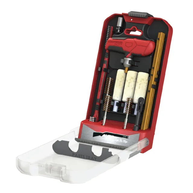 Birchwood Casey Universal Shotgun Cleaning Kit 17 Pieces Custom Handle - View 2