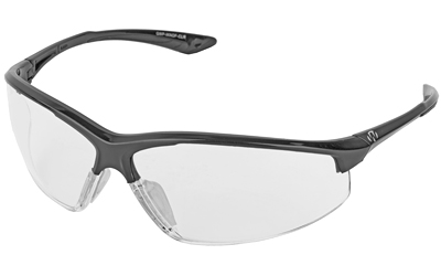 WALKER'S GAME EAR Ikon Tanker Open Frame Clear Lens Shooting Glasses w/Case - View 3