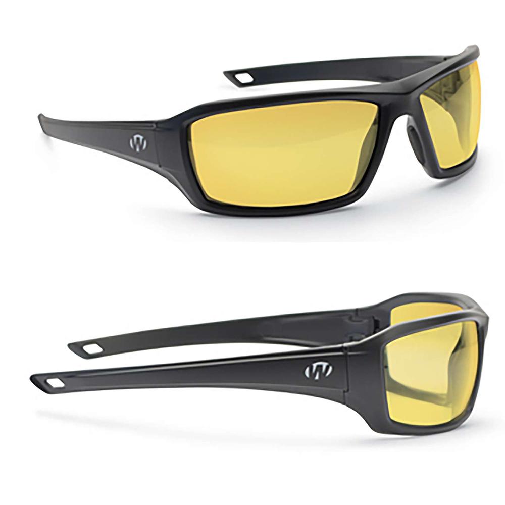 Walker's GWPIKNFF2AMB IKON Forge Ballistic Eyewear Amber Lens Black Frame - View 2
