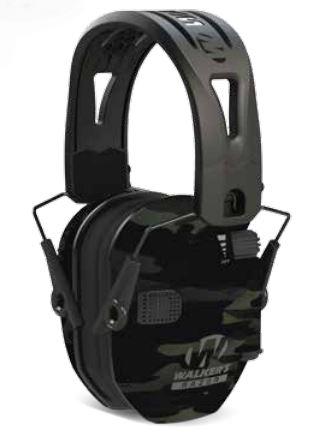 WALKER'S GAME EAR Razor Tacti-Grip Grey Multicam Electronic Earmuffs - View 2