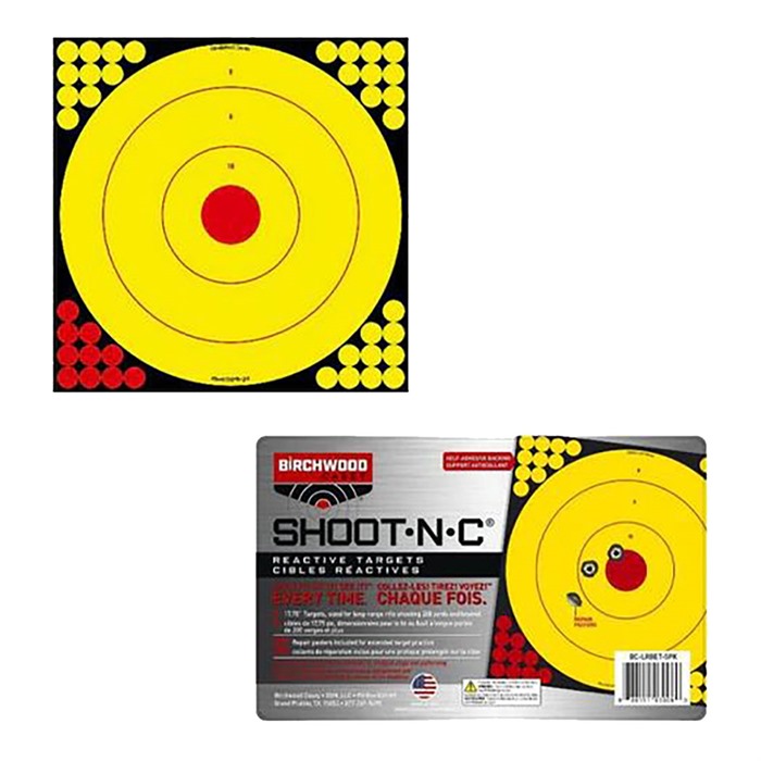Birchwood Casey LRBET5PK Long Range Adhesive Paper Bullseye - View 2