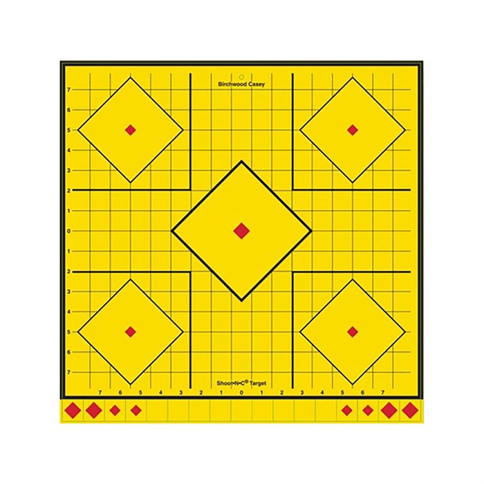 Birchwood Casey LRSIT-5PK Long Range Self-Adhesive Paper Yellow 17.75" - View 2