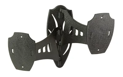 Skull Hooker Dual Shoulder Mount Black Finish SKH-DSM-BLK - View 2