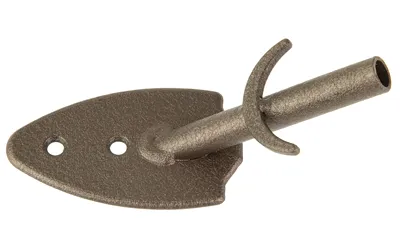 Skull Hooker Flush Wall Mount Powder Coat Finish Brown - View 2