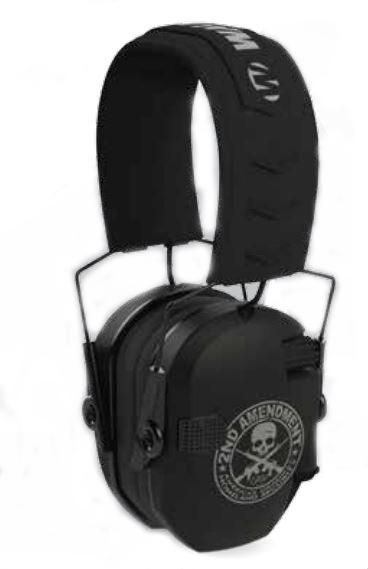 Walker's Razor Freedom Slim Electronic Earmuff 2nd Amendment Logo - View 2