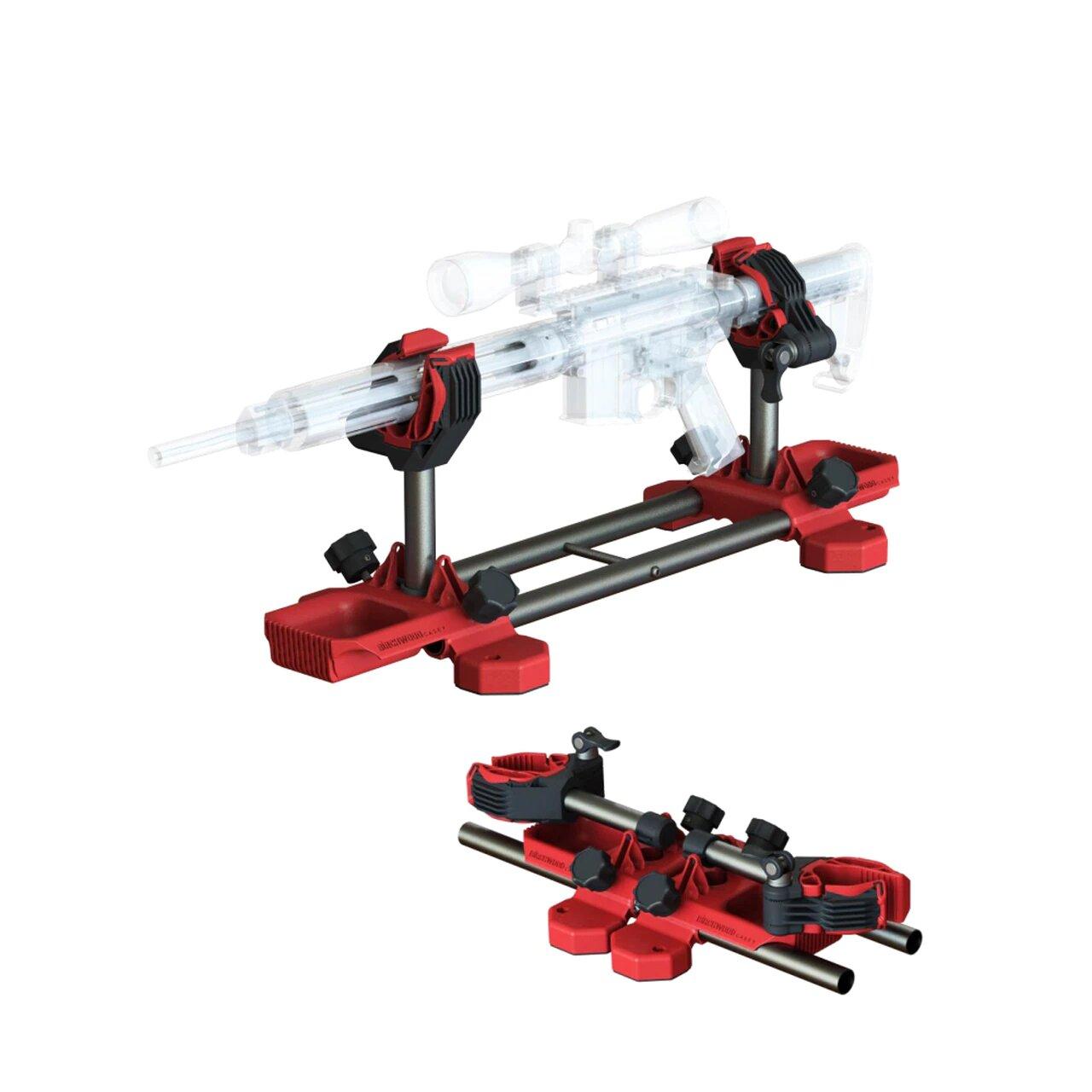 Birchwood Casey BC-SLGV Gun Vise Steel Black/Red Adjustable Clamps - View 2