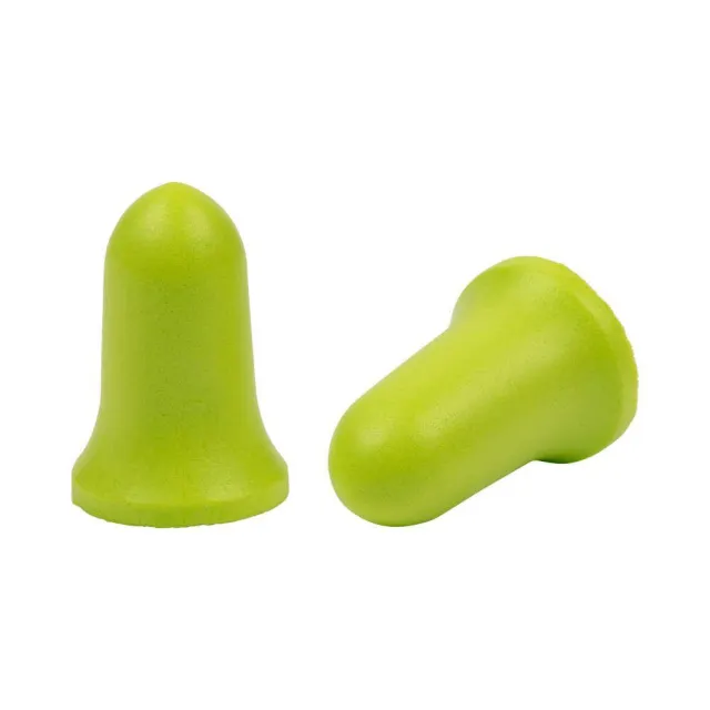 Allen ULTRX Tapered Foam Ear Plugs 32dB Lime 6 Pairs - View 2