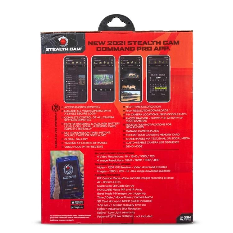Stealth Cam STCDS4KTM 4K Trail Camera 32MP No Glow IR Camo Weatherproof - View 2