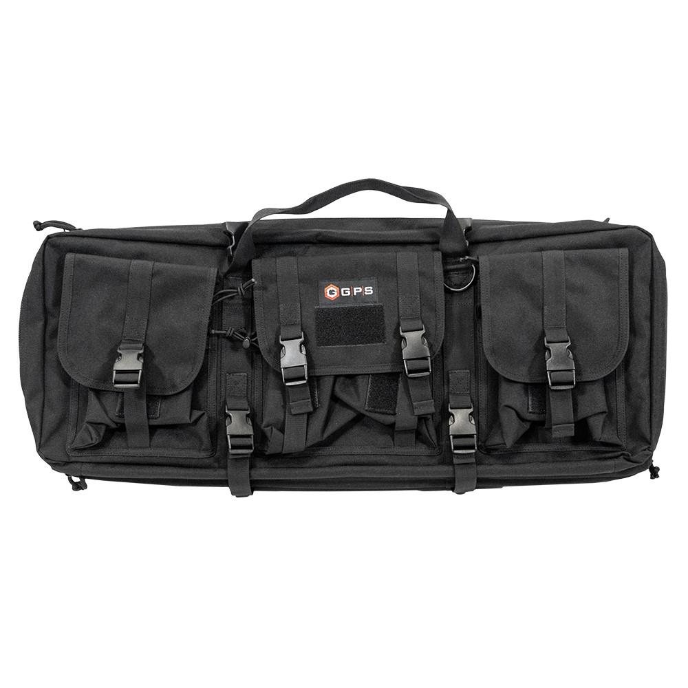 GPS GPS-DRC28 Double Rifle Case Black 600D Polyester 2-Pistol Sleeves - View 2