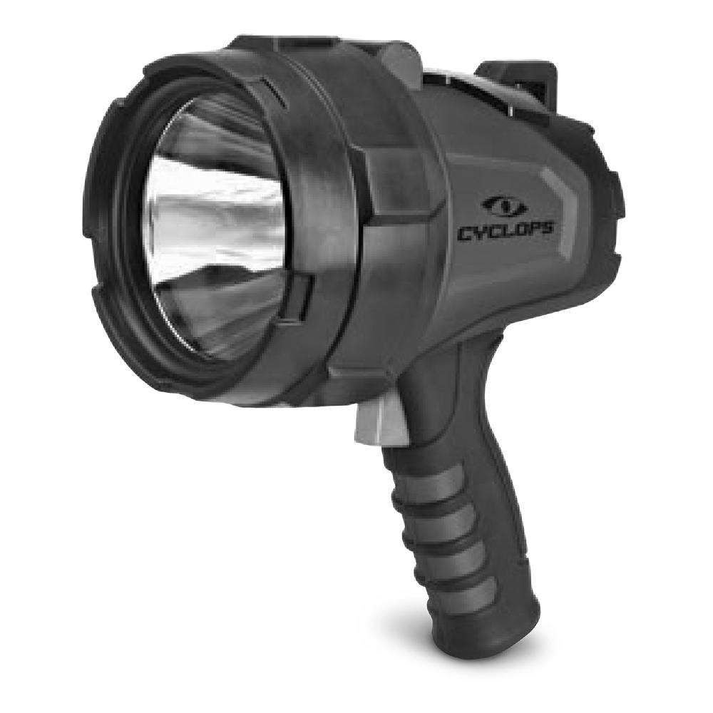 Walker's CYC1000HHS Cyclops 1000 Lumens LED Black Polymer Spotlight - View 2