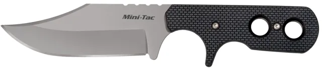 Cold Steel Cs49hcfz Mini TAC Bowie 3.63" Fixed Clip Point Plain Stoashed - View 2