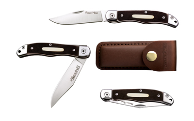 Cold Steel CSFL3RB Ranch Hand 3" Folding Knife SK-5 Steel Brown Handle - View 2